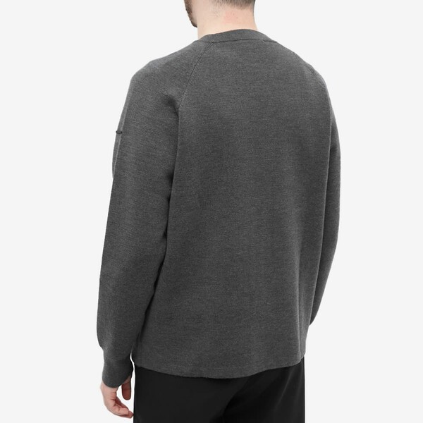 ノースプロジェクト メンズ ニット&セーター アウター Norse Projects Tech Merino Milano Crew Knit  Grey｜au PAY マーケット