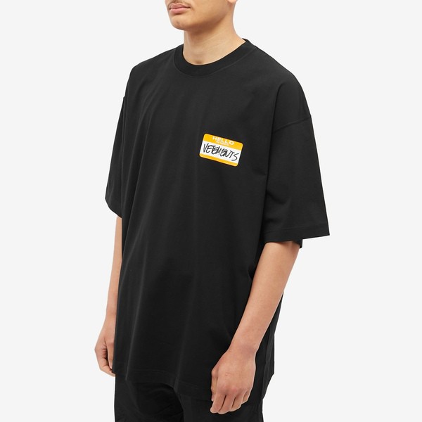 ヴェトモン メンズ Tシャツ トップス VETEMENTS My Name is Vetements