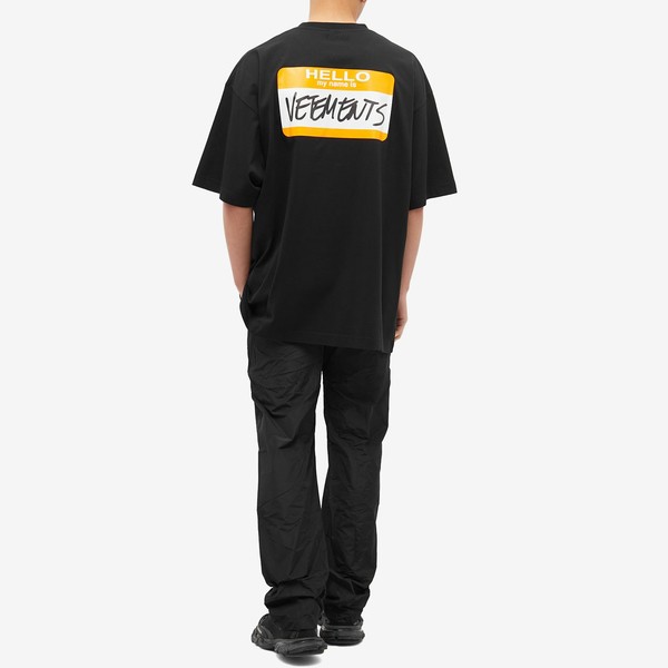 ヴェトモン メンズ Tシャツ トップス VETEMENTS My Name is Vetements