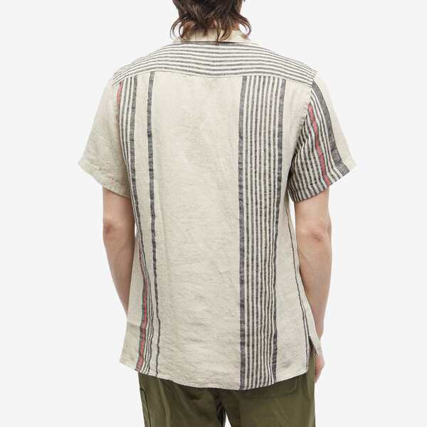 オリバースペンサー メンズ シャツ トップス Oliver Spencer Havana Short Sleeve Shirt Neutrals｜au  PAY マーケット