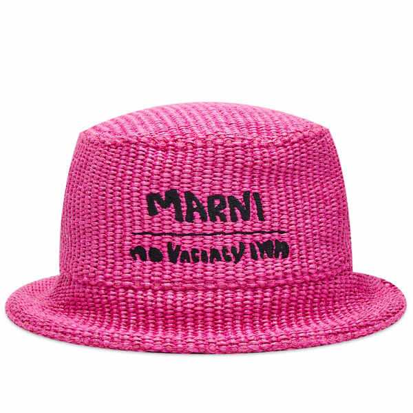 マルニ メンズ 帽子 アクセサリー Marni X No Vacancy Inn Bucket Hat