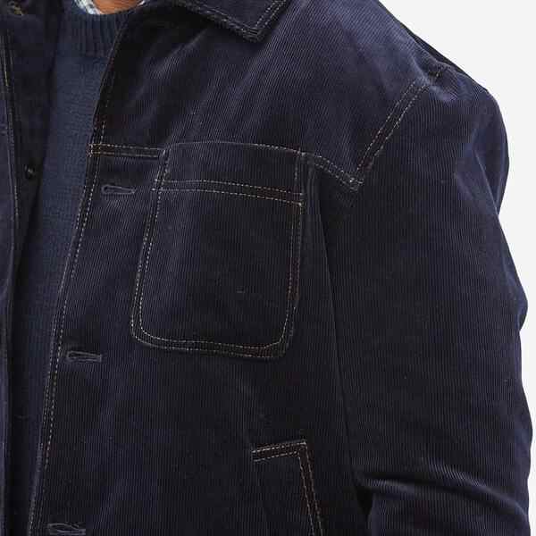 オリバースペンサー メンズ ジャケット＆ブルゾン アウター Oliver Spencer Cord Buffalo Jacket Blue｜au  PAY マーケット