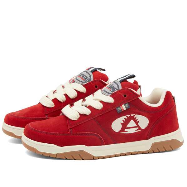 トミーヒルフィガー メンズ スニーカー シューズ Tommy Jeans x Aries Skater Sneaker Red｜au PAY マーケット