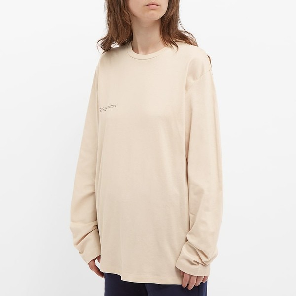 パンガイア メンズ Tシャツ トップス Pangaia Long Sleeve Organic