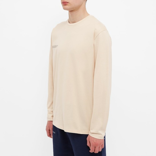 パンガイア メンズ Tシャツ トップス Pangaia Long Sleeve Organic