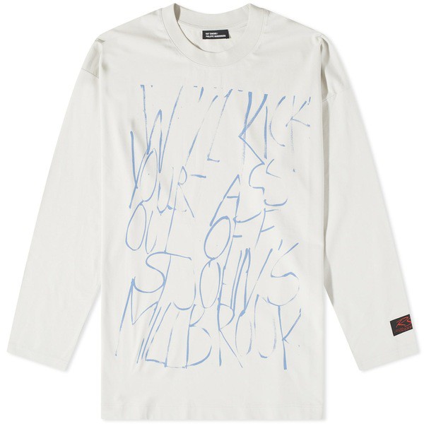 ラフ・シモンズ メンズ Tシャツ トップス Raf Simons Long Sleeve Kick