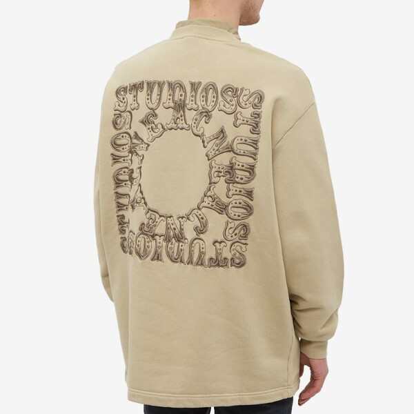 Acne Studios Fin Circus Logo Crew Sweat - www.yanbunh.com