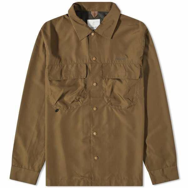 グラミチ メンズ ジャケット＆ブルゾン アウター Gramicci Light Ripstop Utility Shirt Green｜au PAY  マーケット