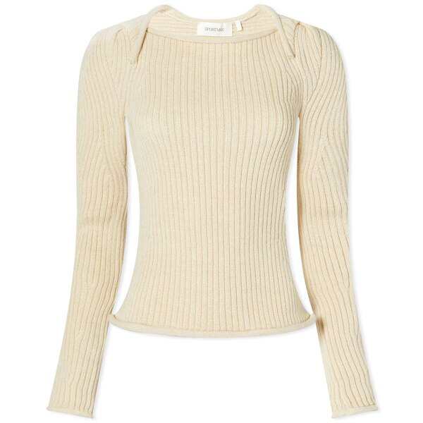 スポーツマックス レディース ニット&セーター アウター Sportmax Valico Sweater White｜au PAY マーケット