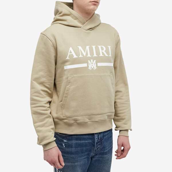 AMIRI M.A. BAR LOGO HOODIE/ブランド ロゴ パーカー/