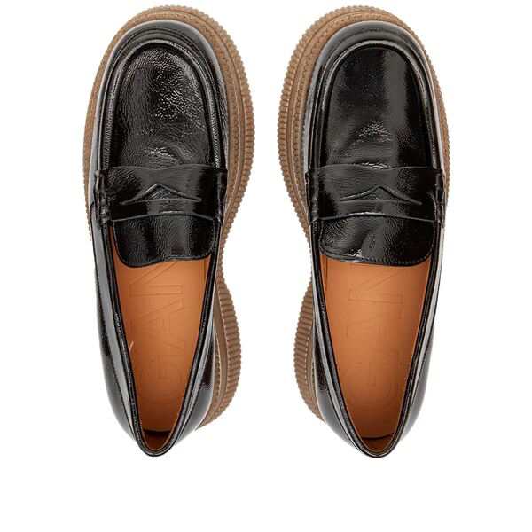 ガニー レディース スリッポン・ローファー シューズ GANNI Creeper Wallaby Loafer Black｜au PAY マーケット