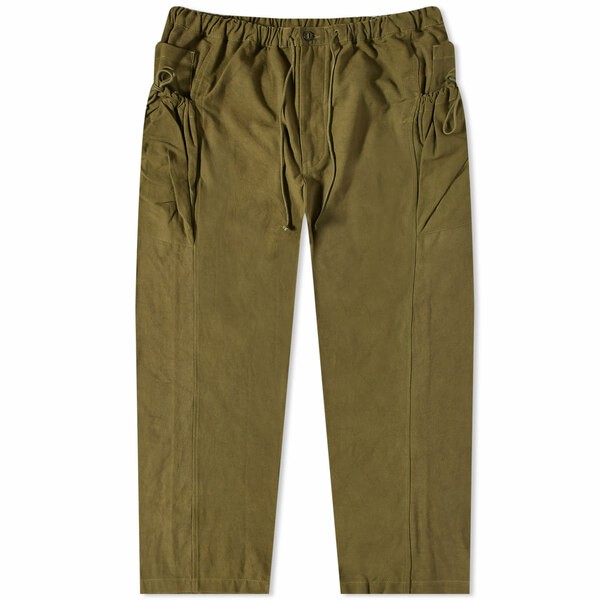 パンツstory mfg. cargo pocket pants khaki - パンツ