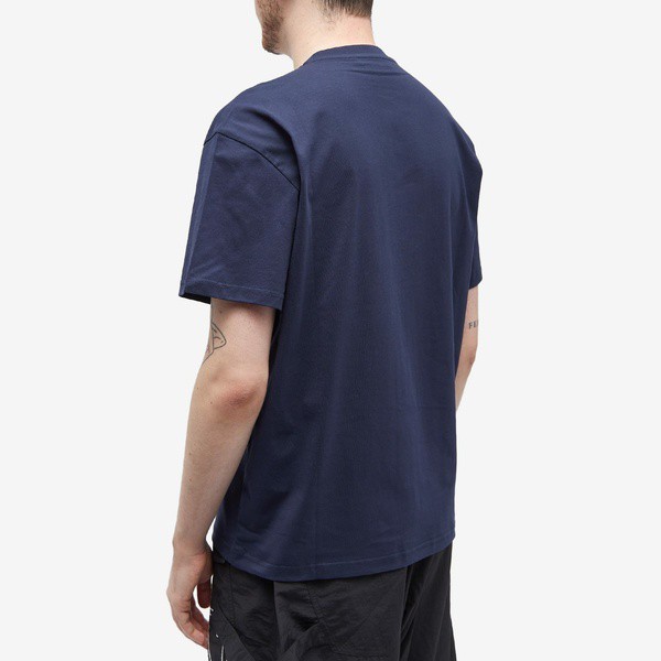 J.W.アンダーソン メンズ Tシャツ トップス JW Anderson Anchor Patch T-Shirt Blue｜au PAY マーケット