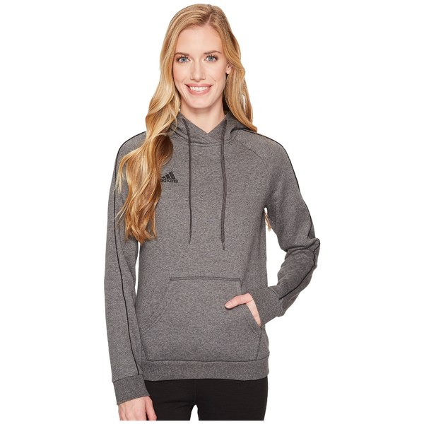 アディダス レディース パーカー スウェットシャツ アウター Core18 Hoodie Dark Grey Heather Blackの通販はau Pay マーケット Asty