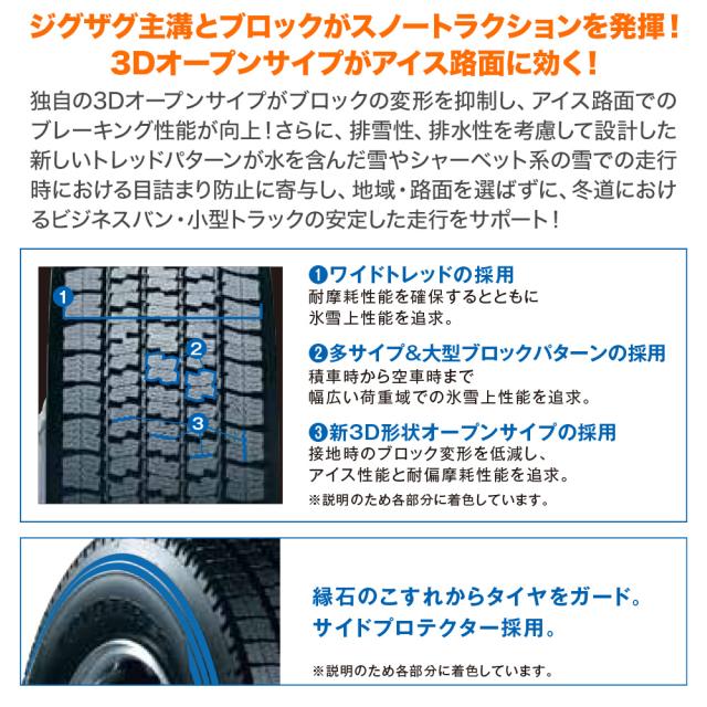 BADX D,O,S(DOS) VS-T6 15インチ 6.0J トーヨータイヤ DELVEX (デルベックス) 935 ホワイトレター 195/80R15 スタッドレスタイヤ ホイール4本セット_3