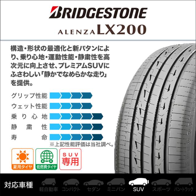 BRIDGESTONE ブリヂストン ALENZA アレンザ LX200 235/50R21 101W サマータイヤ単品(1本〜)_1