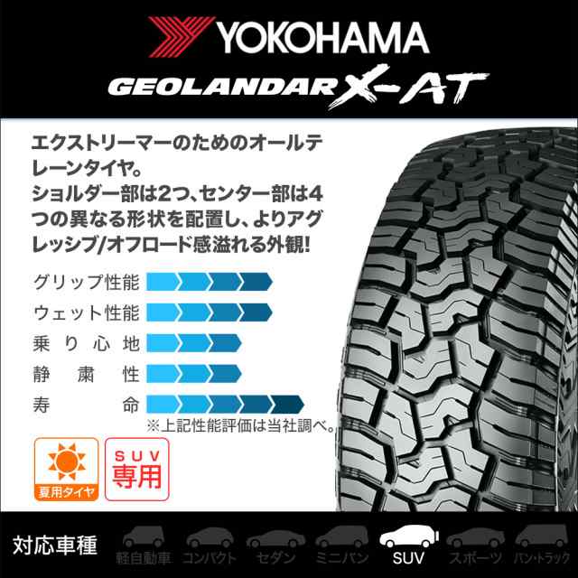 SALE／84%OFF】 25限定 エントリーでポイント最大38倍 <BR> YOKOHAMA ヨコハマ ジオランダー X-AT G016 235  80R17 120 117Q<BR> タイヤ単品