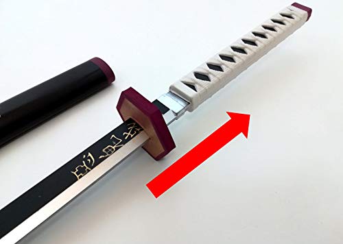 日輪刀 鬼滅の刃 きめつのやいば 鬼殺隊 コスプレ インテリア飾り 日本刀 刀 剣 武器 p33 冨岡義勇