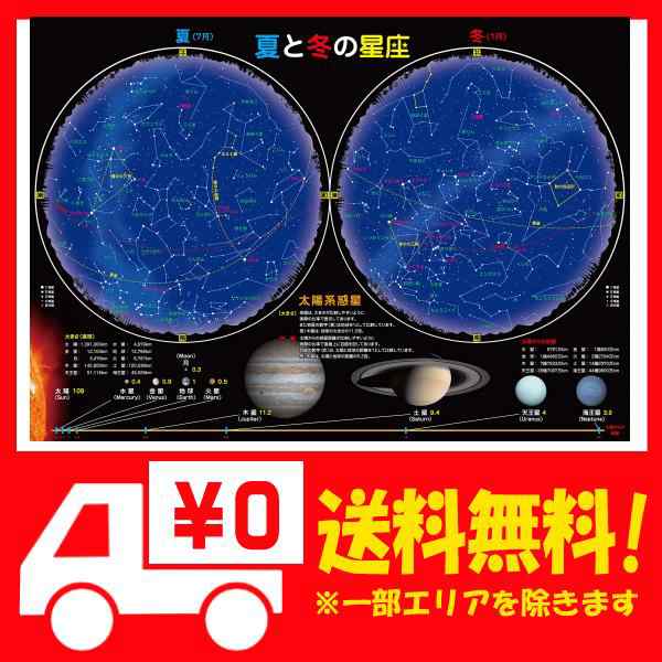 お風呂 宇宙ポスター 夏と冬の星座 大 60 42cm の通販はau Pay マーケット 還元祭対象店舗 Epick Story Au Pay マーケット店