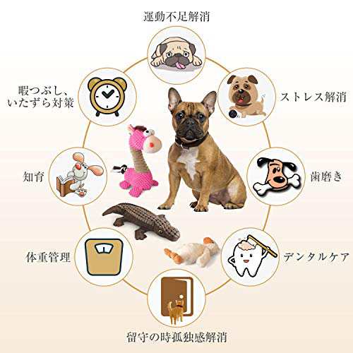 犬 おもちゃ 犬噛むおもちゃ ぬいぐるみ ペット用おもちゃセット ストレス発散 ムズムズ解消 清潔 歯磨き 小 中 大型 の通販はau Pay マーケット トゥエンティーフォーセブンオンライン