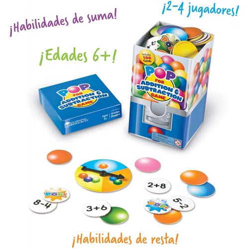 ラーニングリソーシズ ポップゲーム 足し算 引き算 算数 ゲーム Ler8441 正規品の通販はau Pay マーケット 蒲田factory Au Pay マーケット店