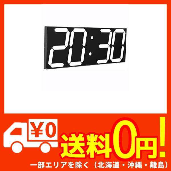 XIERデジタル時計 led 文字大きく見やすい 大型 壁掛け 時計 卓上置き時計 調整可能な明るさ 掛け時計 温度 湿度 カレンダー 秒読み 12H  の通販はau PAY マーケット - 蒲田FACTORY au PAY マーケット店