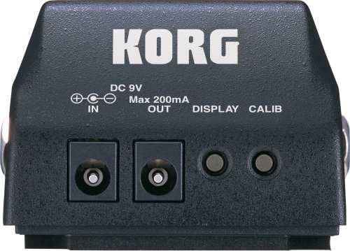 KORG ペダル式チューナー pitchblack ピッチブラック ギター/ベース用 PB-01