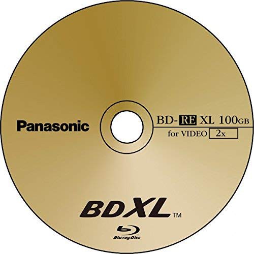 パナソニック ブルーレイディスク 日本製 くり返し録画用 2倍速 100GB BDXL 規格準拠 LM-BE100J