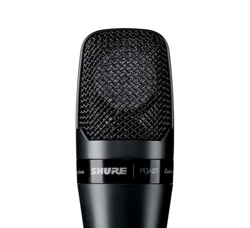 SHURE スタジオ ボーカル用マイクロホン 付属ケーブルなし PGA27LC 【国内正規品】