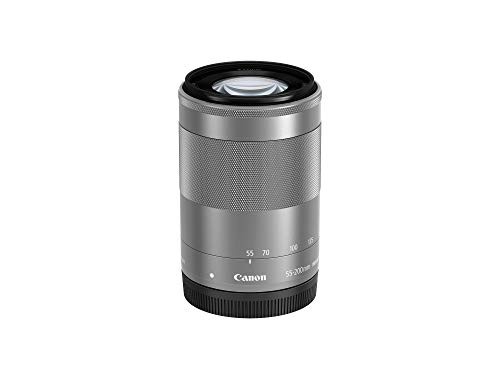 Canon 望遠ズームレンズ EF-M55-200mm F4.5-6.3 IS STM(シルバー) ミラーレス専用 EF・・・