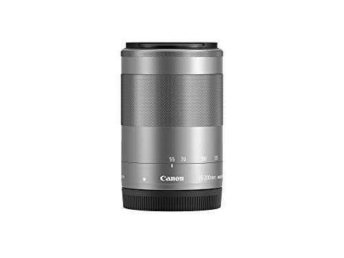 Canon 望遠ズームレンズ EF-M55-200mm F4.5-6.3 IS STM(シルバー) ミラーレス専用 EF・・・