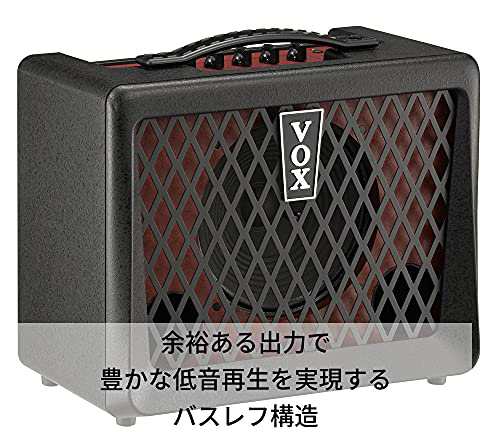 VOX Nutube搭載 ベースアンプ VX50 BA コンパクト 軽量設計 50Wの大出力 自宅練習 スタジオ ステー・・・