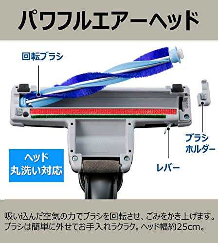 日立 掃除機 ごみダッシュ サイクロン式 日本製 強烈パワー620W お手入れ簡単 CV-SF80A A ブルー