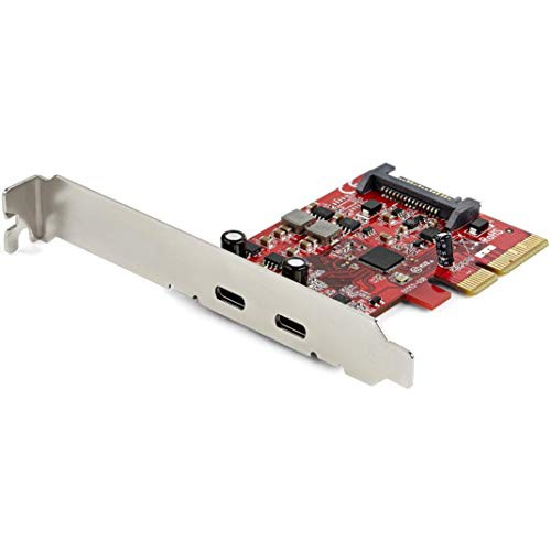 StarTech.com 2ポートUSB Type-C増設PCI Expressカード USB 3.1 Gen 2(10・・・