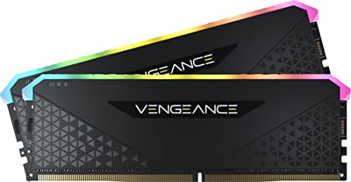 CORSAIR DDR4-16GB 3200MHz CL16 デスクトップPC用メモリ VENGEANCE RGB RS・・・