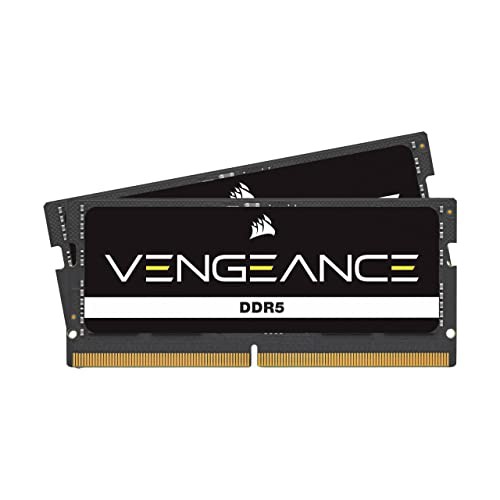 CORSAIR DDR5-4800MHz ノートPC用 メモリ VENGEANCE DDR5 32GB [16GB×2枚・・・