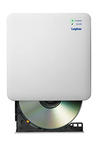 ロジテック CDドライブ スマホ用CD録音ドライブ DVD再生対応 Wi ...