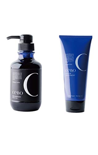 ノーブランド品 オレンジコスメ セノ ヘマチンシャンプー Hr 350ml ＆ リペアトリートメント DR 200gセット