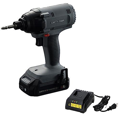 高儀(Takagi) EARTH MAN SHARE LINK 18V 充電式 インパクトドライバー SL-IDR180-AS