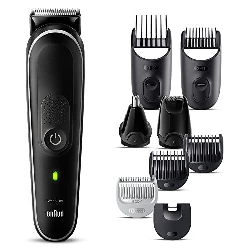 ブラウン(Braun) マルチグルーマー シリーズ5 MGK5420 男性用 1台9役 ヒゲ/髪/耳・鼻のお手入れに ボ・・・