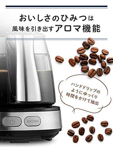 デロンギ(DeLonghi) ドリップコーヒーメーカー 650ml ブラック アクティブシリーズ [5杯用] ICM12・・・