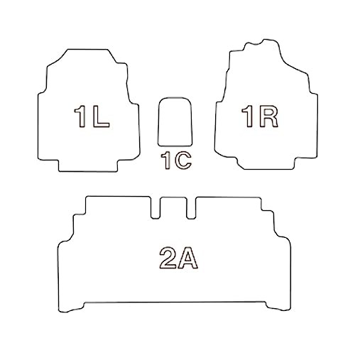 クラッツィオ フロアマット 立体タイプ 1台分セット スペーシア