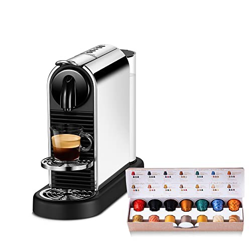 人気アイテムランキング(新品)  新品未開封】Nespresso カプセル付 D140-TI-Wコーヒーメーカー コーヒーメーカー・エスプレッソマシン