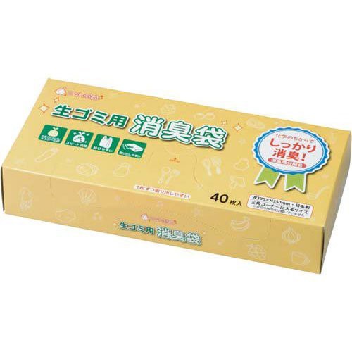 マルアイ 消臭袋 生ゴミ用ＢＯＸタイプ ４０枚×１０の通販は