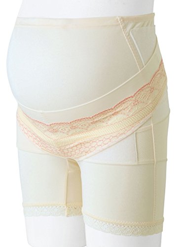 犬印本舗 オールインワンマタニティパンツ LL シャンパンベージュ HB8392の通販は 5,914円