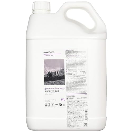 ecostore(エコストア) ランドリーリキッド 【ゼラニウム＆オレンジ】 5L 洗濯洗剤 洗剤 液体 植物由来 肌に・・・ 5,904円