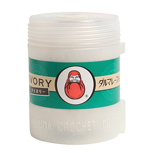 横田(Yokota) DARUMA レース糸 レース糸 #40 Col.3 アイボリー 100g 約824m 6玉セット・・・