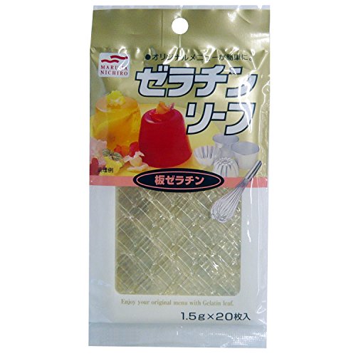 マルハ ゼラチンリーフ (1.5g×20枚) 30g