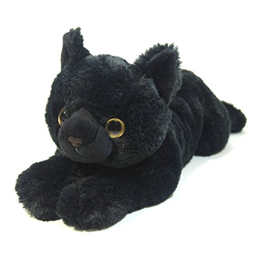 サンレモン ひざ ねこ ブラック M 17×18×47cm ぬいぐるみ アニマル P-1822の通販は
