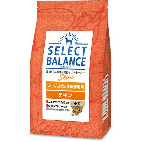 セレクトバランス スリム チキン 小粒 成犬の体重管理用3kgの通販は